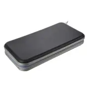 1X(80 Disc Album CD DVD Carry Cover Case Wallet Storage Holder Bag Hard Box8387