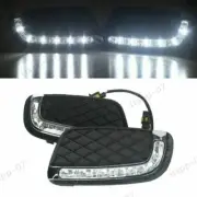 Fit For Benz Smart Fortwo 2008-2011 LED DRL Driving Fog Lamp White Lights Pair (for: Smart)