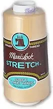 A&E Maxi Lock Stretch Textured Nylon Natural Serger Thread MWN-32599