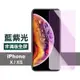 iPhoneX XS 藍紫光高清非滿版手機9H保護貼 iPhoneX保護貼 iPhoneXS保護貼