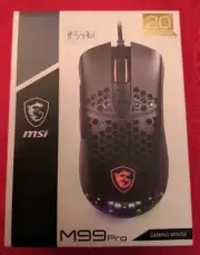 NEW MSI M99 Pro Wired USB RGB Gaming Mouse
