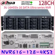 Dahua NVR616-128-4KS2 128CH NVR 16HDD 3U Ultra series Network Video Recorder