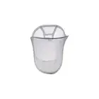 Mounted Net Mesh Home Storage Sundries Bucket Laundry Basket Dirty Clothes Bag