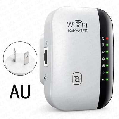 300Mbps Wifi Range Extender Repeater Internet Signal Booster Router AU Plug