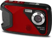 Minolta MN30WP 21MP Full HD 2.8" Touch LCD Screen Waterproof Digital Camera, Red