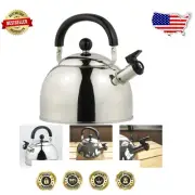Tsubamesanjo Stainless Steel Whistling Kettle, 1.8 Gallon, Induction Ready