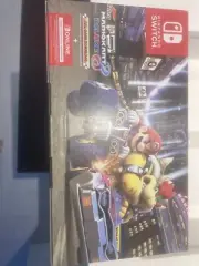 Nintendo Switch Console Mario Kart 8 Deluxe Bundle Neon Blue/Red FREE SHIP!! A++