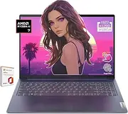 Lenovo IdeaPad 5 Slim, 16" FHD Touchscreen Laptop, 8Cores AMD Ryzen 7 8845HS, 16GB LPDDR5x Memory, 1TB PCIe SSD, Fingerprint Reader, Win 11 Home,w/Office 365 (Windows 11 Home, 16GB RAM | 1TB PCIe SSD)