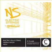 D'Addario NS Electric Cello Single C String, 4/4 Scale, Medium Tension