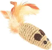 Mice Toys | Portable Rope Mice Toy for Cats - Squeaky Mice Cat Toy, Cat Teaser Toy, Flexible Cat Interactive Feather Toy for Cats and Kittens