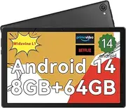 HotLight Tablet 10 inch, Android 14 tablet with 8GB RAM + 64GB ROM