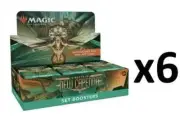 MTG Magic Streets of New Capenna SET 6-Box BOOSTER CASE FACTORY SEALED!!^