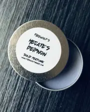 Hecate’s Deipnon Solid Perfume (Handmade, Organic, Witchcraft, Wicca, Hoodoo)