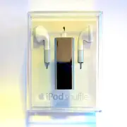 NEW SEALED Apple iPod Shuffle 3rd Generation Special Edition Stainless Steel 4GB