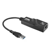 USB 3.0 to 10/100/1000 Mbps Gigabit RJ45 Ethernet Network LAN Adapter for PC Mac