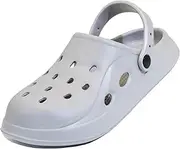 [LHXYUO] Classic Garden Clogs for Women and Men, Non-Slip Mules Sandals, Slip On Work Shoes Heel Strap Lightweight Shower Slippers Beach Indoor Outdoor Casual Wear Soft Air Cushion Sole Slides