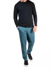 $84. Natori Mens XXL Dark Teal Rumi Modern Fit Stretch Pajama Jogger Pants NWT