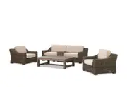 PORTOFINO 5 Piece Outdoor Lounge Setting