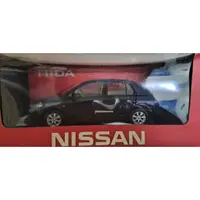 在飛比找蝦皮購物優惠-Nissan Tiida 1/18合金模型車
