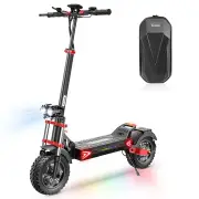 [EU DIRECT] iScooter iX8 Electric Scooter 20Ah 48V 1200W*2 Dual Motor 12in Folding Moped Electric Scooter 65-70KM Mileag