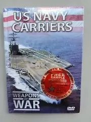 US Navy Carriers: Weapons of War (DVD, 2006) Military Documentary New - Sealed