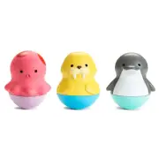 Dolphin Walrus Octopus Bath Toy for Babies and Toddlers, 6+ Months