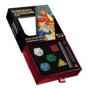Dungeons and Dragons 50th Anniversary Retro Holmes Replica Dice Set