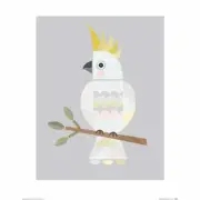 Little Design Haus - Cockatoo ART PRINT Poster 40x50cm NEW