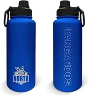 North Melbourne Kangaroos AFL Footy Stainless Steel 960ml Drink Bottle