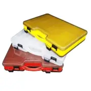 Fishing Tackle Box Double-sided Baits Box Portable Lures Container