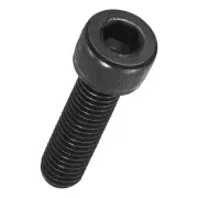 30pcs Socket Head Cap Screws - [M8-1.25 x 30mm] Alloy Steel Hex Screw, Black
