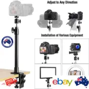 LVPAMOUNT Selection Camera Desk Mount, Tabletop C Clamp Mount Arm Adjustable