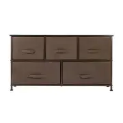 5-Drawer Storage Fabric Organizer Cabinet fashion north dorm rooms Cube Dresser