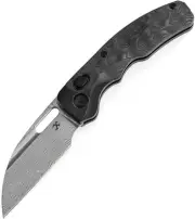 NEW Kansept Knives Vivid Crossbar Lock Rose Carbon Fiber Inlay Folding Knives