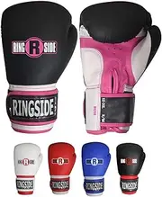 Ringside Pro Style Boxing Training Gloves Kickboxing Muay Thai Gel Sparring Punching Bag Mitts