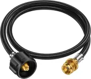 4 Feet Propane Hose Adapter 1lb to 20lb，Propane Adapter 20lb to 1lb Converter