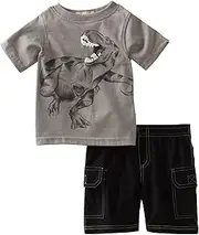 [Kids Headquarters] Baby Boys' Dinosaur Tee and Short