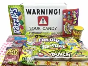 Super Sour Candy Variety Pack - Assorted Sour Candy Box - Sour Candy Box for ...