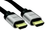 RARAION Premium High Speed 8K HDMI 2.1 Lead with Ethernet Silver 2m