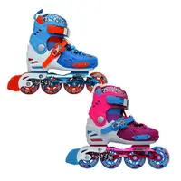 在飛比找樂天市場購物網優惠-成功鋁合金伸縮兒童平花鞋 直排輪 溜冰鞋(2色)