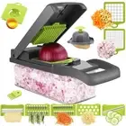 Vegetable Chopper - Time-and Labor-Saving Food - Pro Onion Cutter and Dicers,...