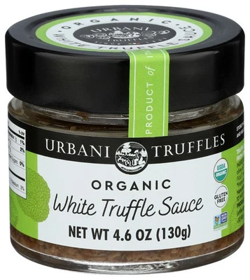 Urbani Truffles White Truffle Sauce Organic 4.6 oz (Pack of 6)