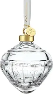 Waterford Crystal Winter Wonders Clear Rose Bauble *NIB