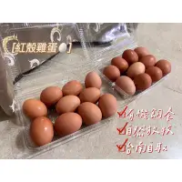 在飛比找蝦皮購物優惠-台南西港·小農放牧雞蛋🥚10入一盒➕開放預訂