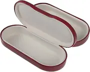 [Gadpiparty] Classic 2 in 1 Glasses Case, Dual Glasses Case Hard Shell Eyeglass Case Protective for 2 Eyeglasses - Travel