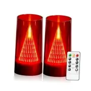 LED Flameless Candles with Remote - Battery Operated,Fake Candles for Home