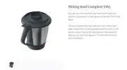 BRAND NEW THERMOMIX MIXING BOWL COMPLETE TM5 BLADES Basket Top cup