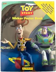 Toy Story Sticker Poster Book With 15 Stickers Brand NEW! Ships Fast!!