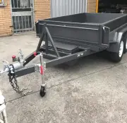 8x5 Hydraulic Tipper Trailer/ 2 Ton ATM/ New Tyres