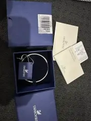 SWAROVSKI CRYSTAL BANGLE 1121058 Brand New Tags. Certificate Of Authenticity